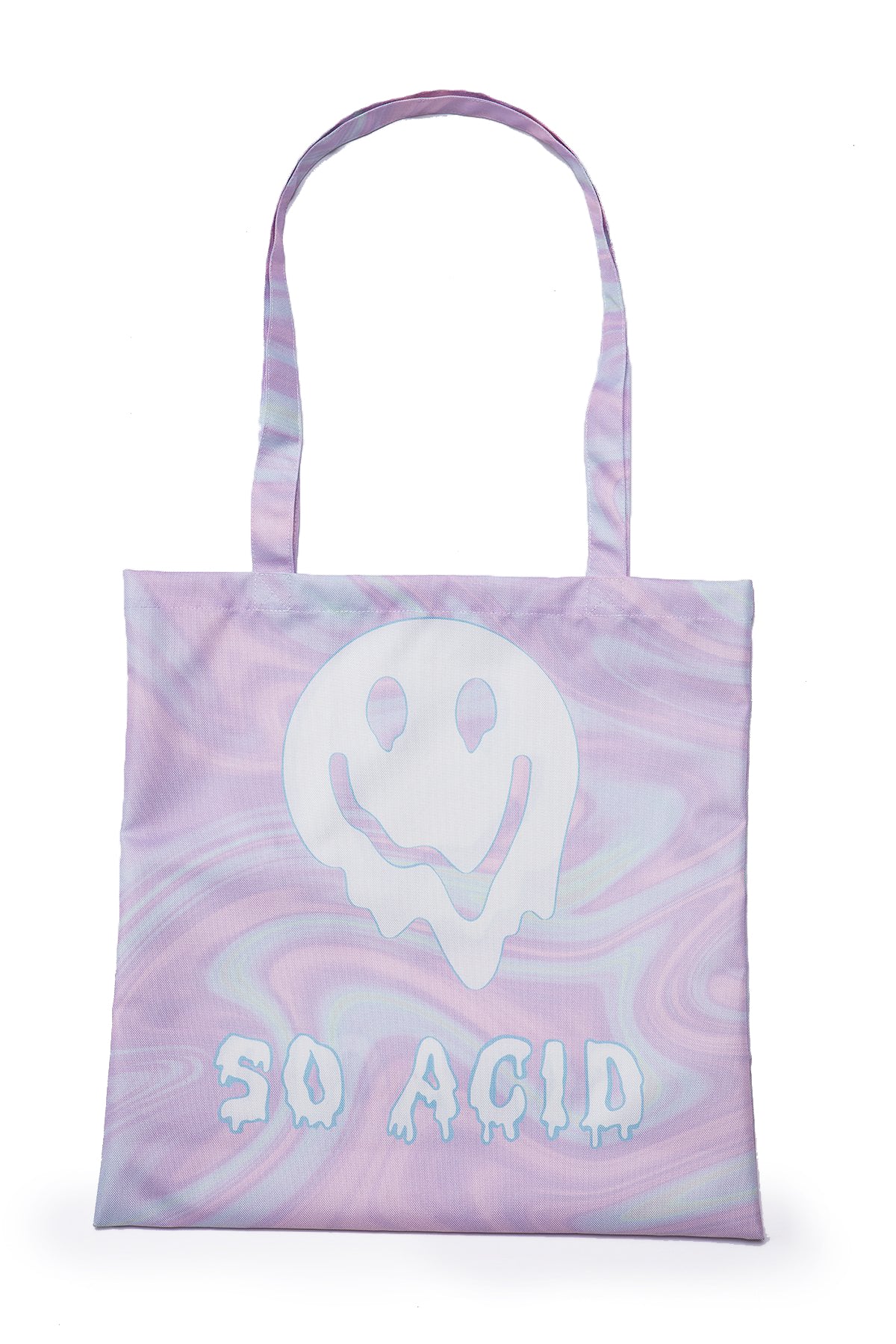 So Acid Vinyl shopping bags